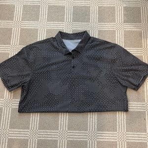 Mens Lululemon Short Sleeve Polo Shirt Size XL